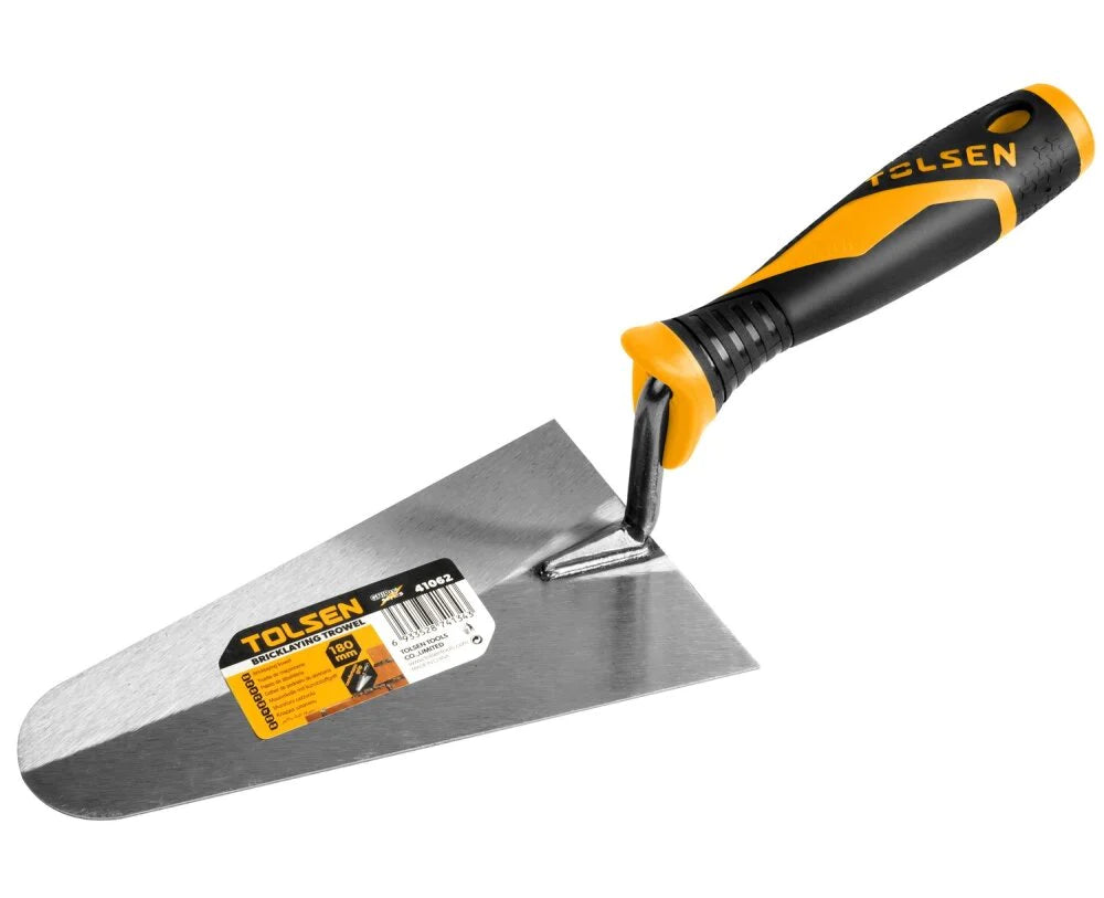 INDUSTRIAL BRICKLAYING TROWEL PLASTIC HANDLE (6" / 7" / 8")