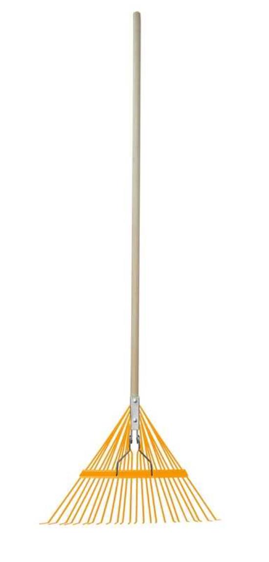 FLEXIBLE LAWN METAL RAKE