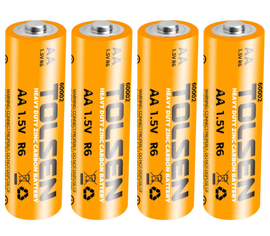 HEAVY DUTY ZINC CARBON BATTERY AAA (R03) / AA (R6)