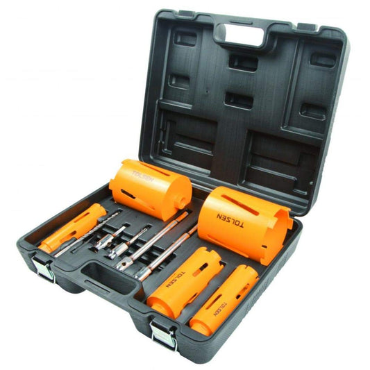 11PCS DIAMOND CORE DRILL SET INDUSTRIAL