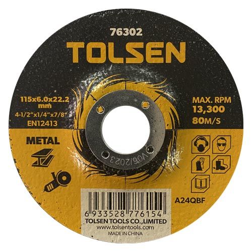 Depressed Centre Grinding Disc (4" | 4.5" | 5" | 7" | 9" ) For Angle Grinder