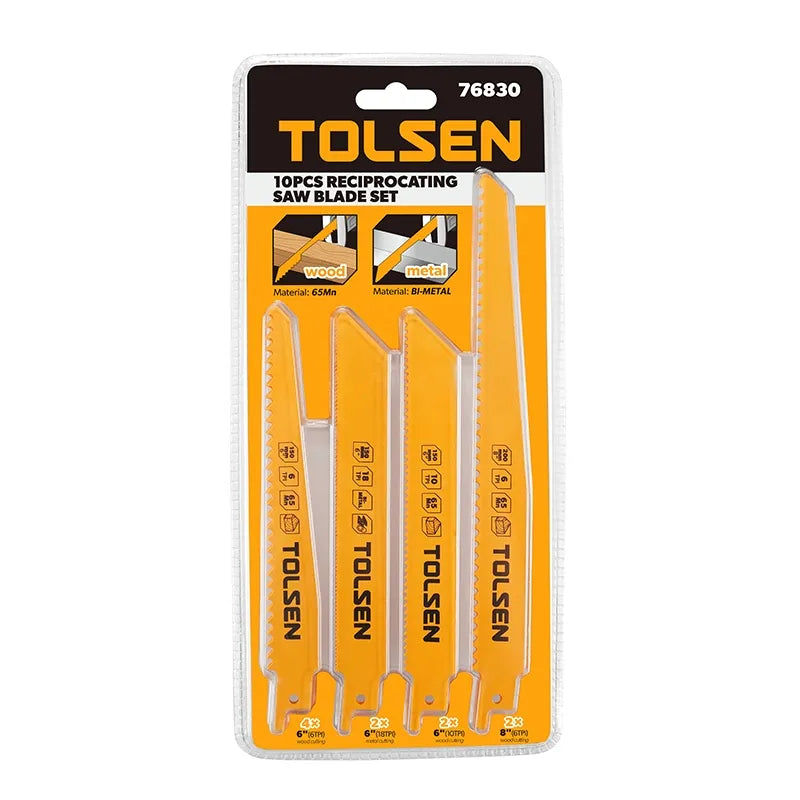 10 PCS RECIPROCATING SAW BLADE REFILL