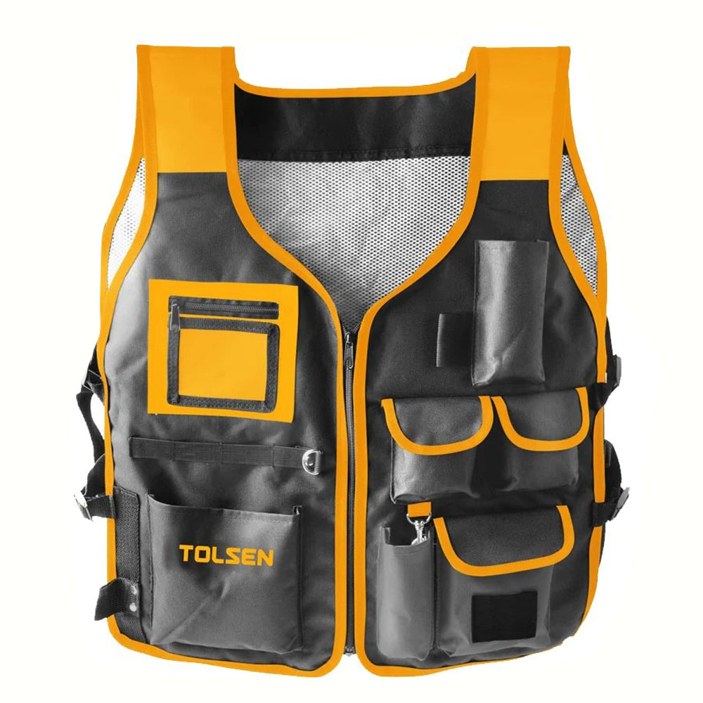 Heavy Duty Tool Vest (Universal Size) For Carrying Tools