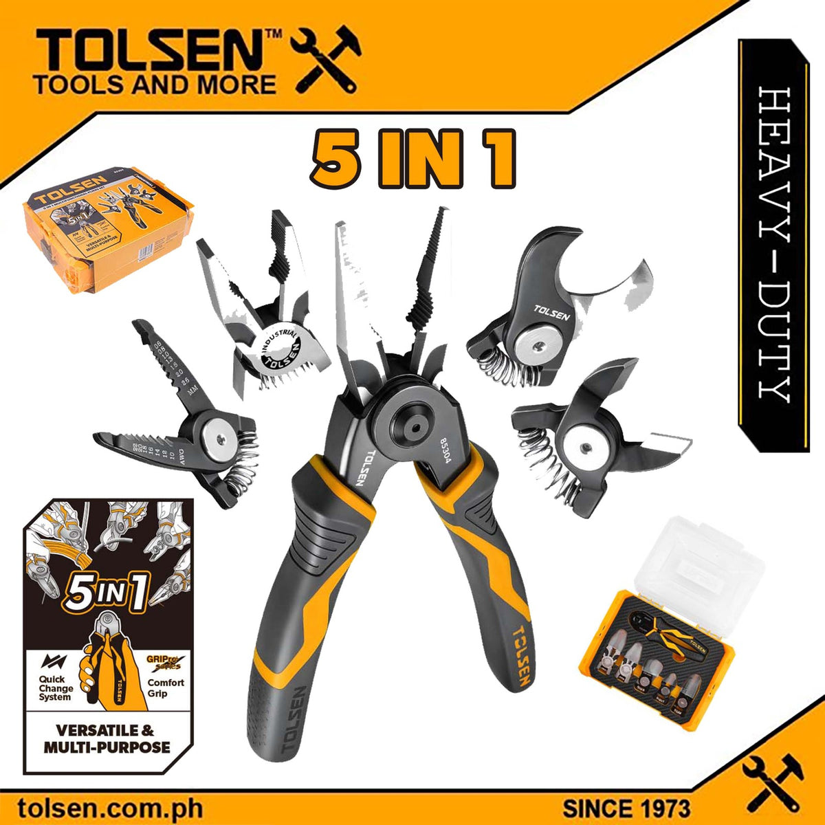 5-in-1 Multifunctional Pliers Set (GRiPro Series)
