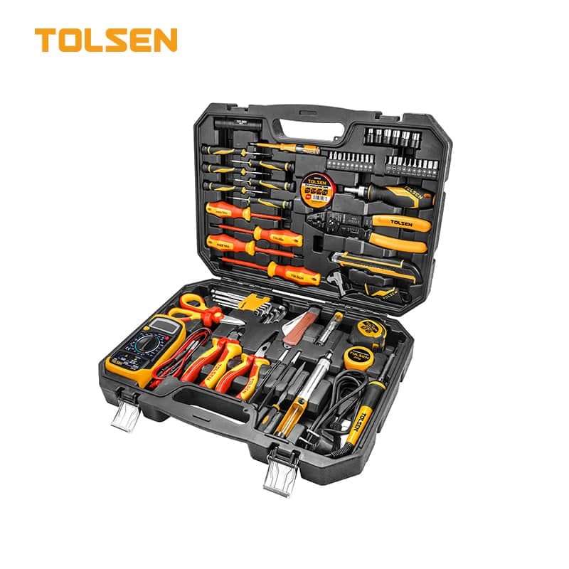 Industrial 66pcs / 107pcs Electrician / Electromechanical Complete Tool Set w/ Hard Case (VDE 1000V)