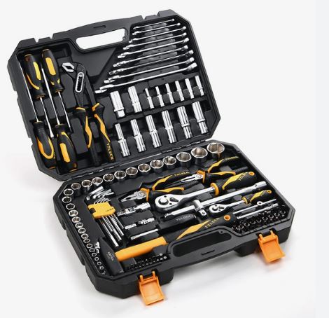 116pcs Socket Rachet Wrench And Tools Set (1/4" & 1/2" Drive) 85354 Industrial Series