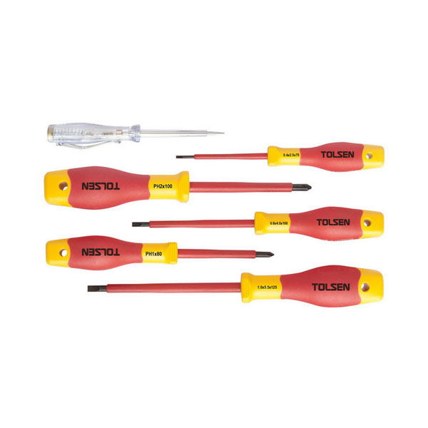 PREMIUM 6PCS INSULATED SCREWDRIVERS