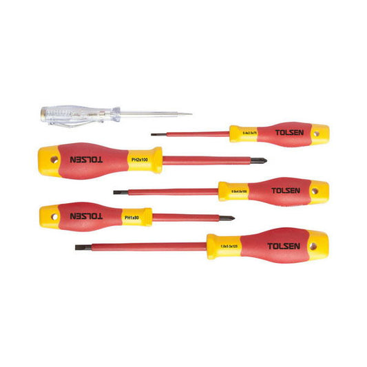 PREMIUM 6PCS INSULATED SCREWDRIVERS