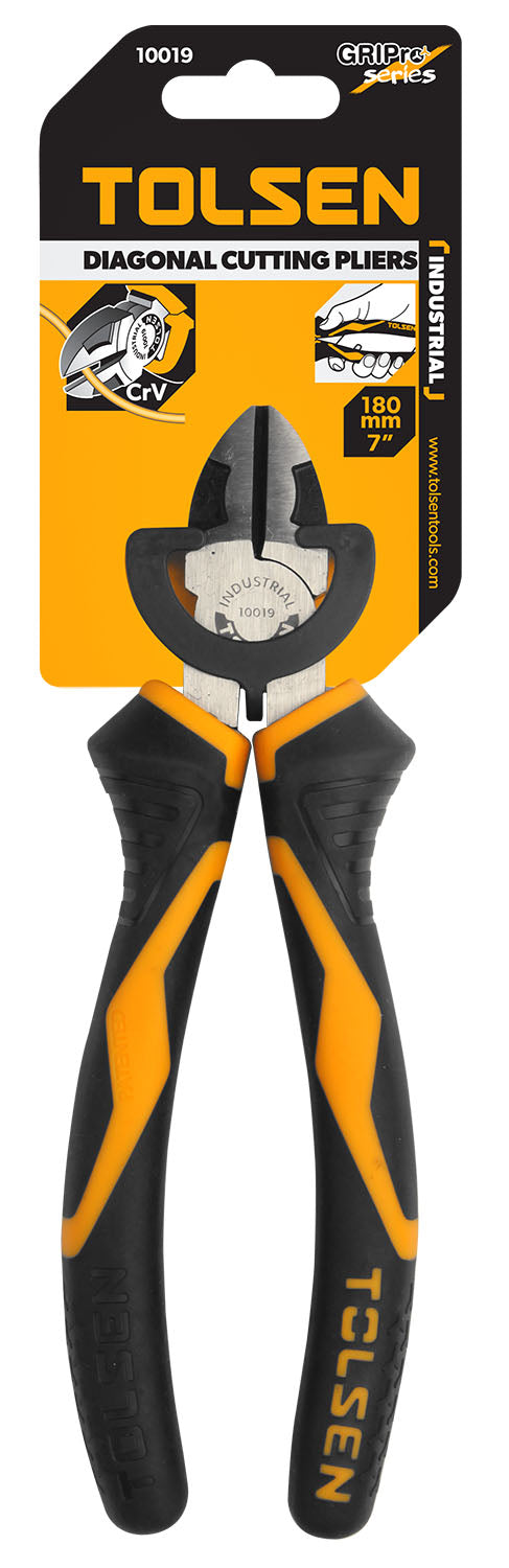 INDUSTRIAL DIAGONAL CUTTING PLIERS (6"/7")