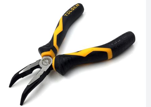 (INDUSTRIAL) BENT NOSE PLIERS 160mm, 6"