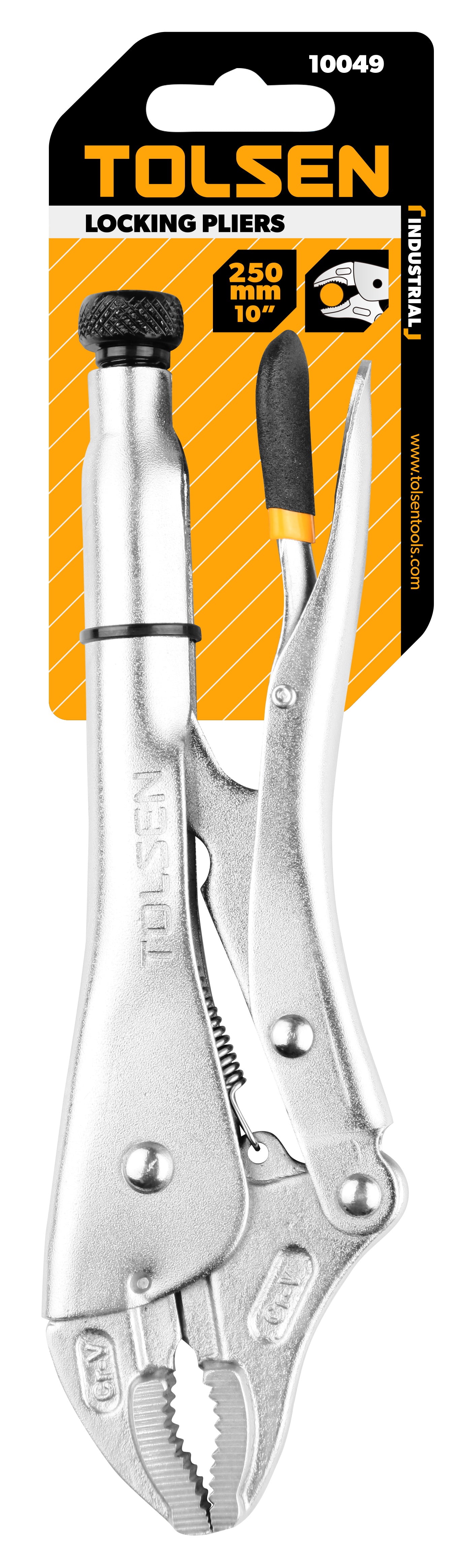 INDUSTRIAL LOCKING PLIERS (10")