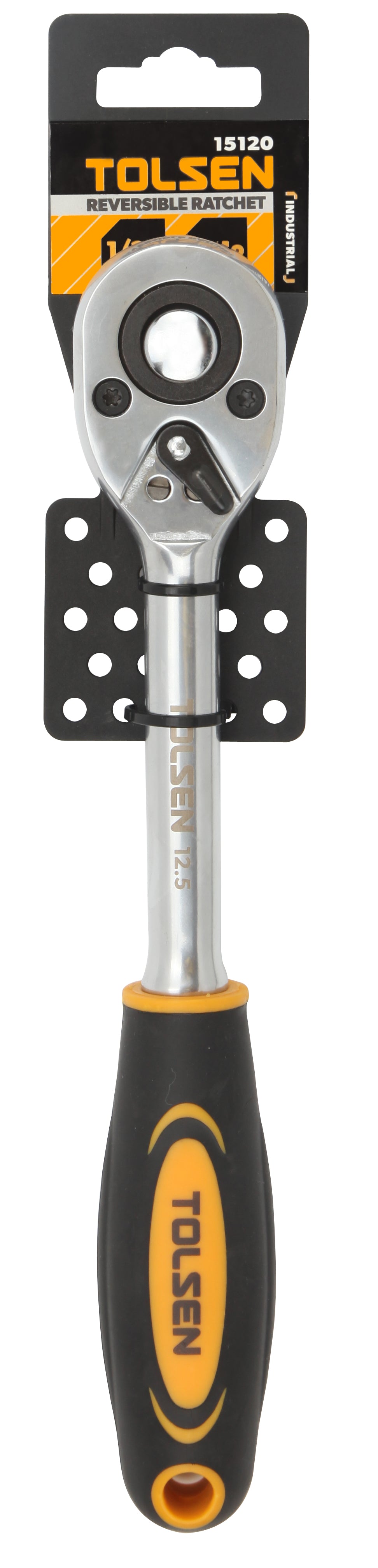 INDUSTRIAL REVERSIBLE RATCHET (1/4", 3/8", 1/2")