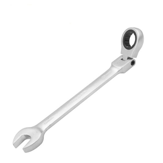 FLEXIBLE HEAD COMBINATION RATCHET SPANNER