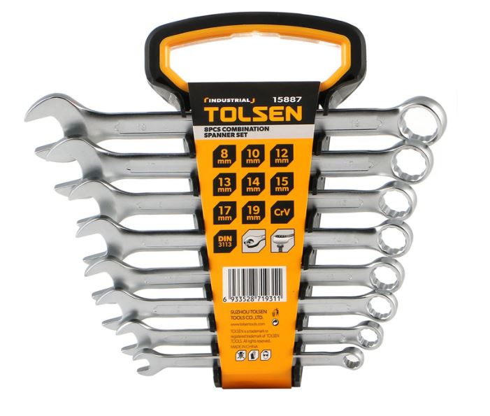 8PCS COMBINATION SPANNERS SET