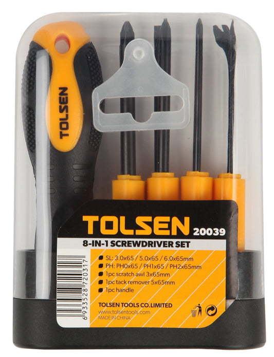 8-IN-1 SCREWDRIVER SET