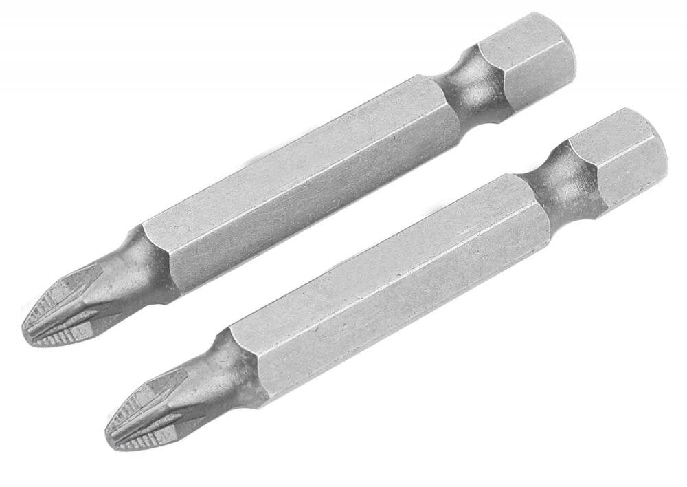 INDUSTRIAL 2PCS POZI SCREWDRIVER BIT SET