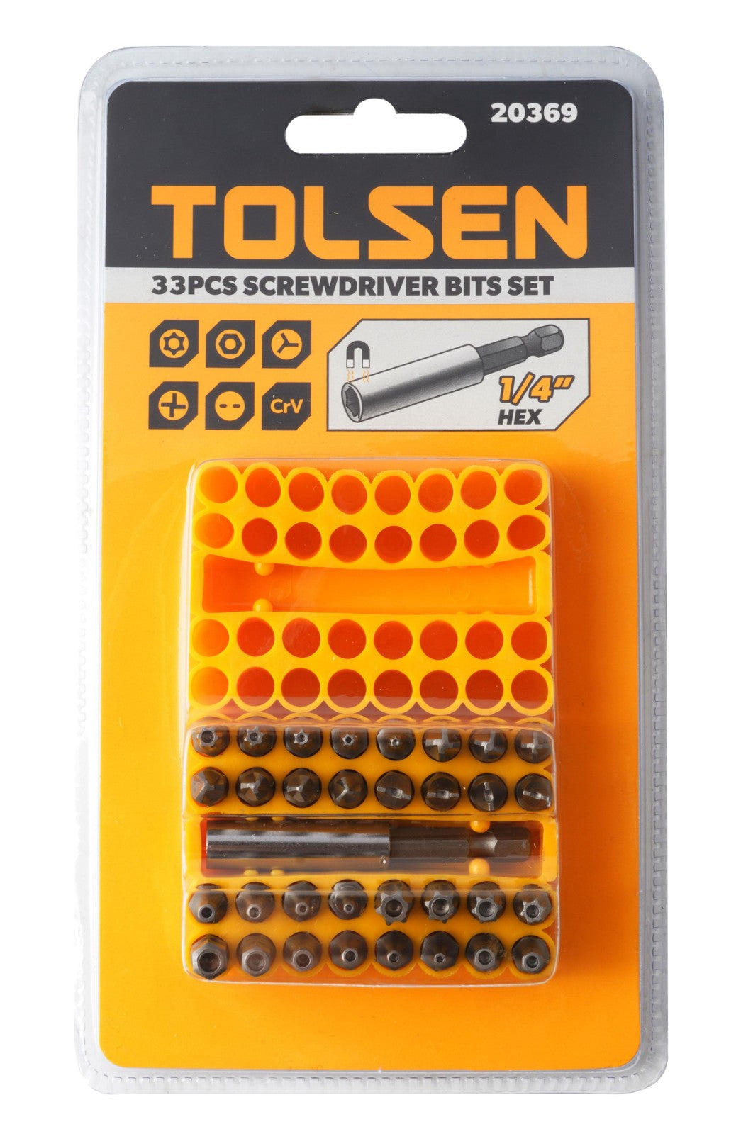 33PCS MAGNETIC BIT HOLDER SET