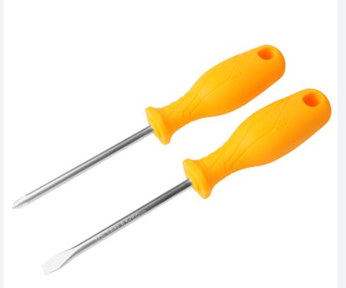 2pcs Screwdriver Set (PH2x100mm | 6.5x100mm) Anti Slip Function