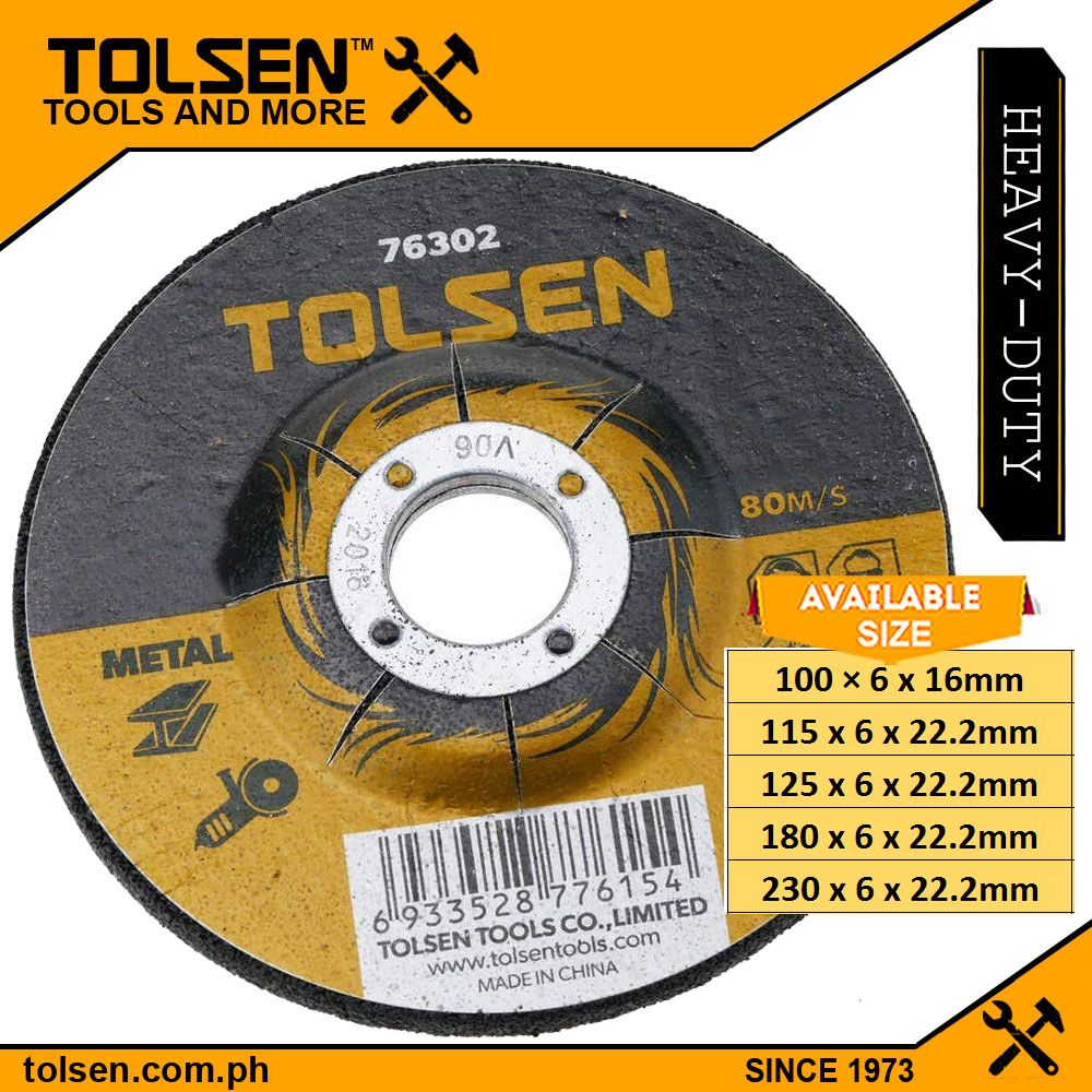 Depressed Centre Grinding Disc (4" | 4.5" | 5" | 7" | 9" ) For Angle Grinder