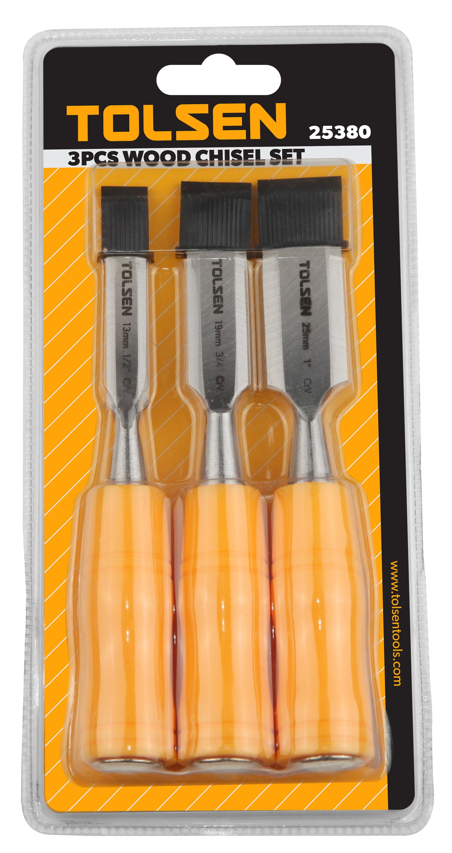 3PCS WOOD CHISEL SET