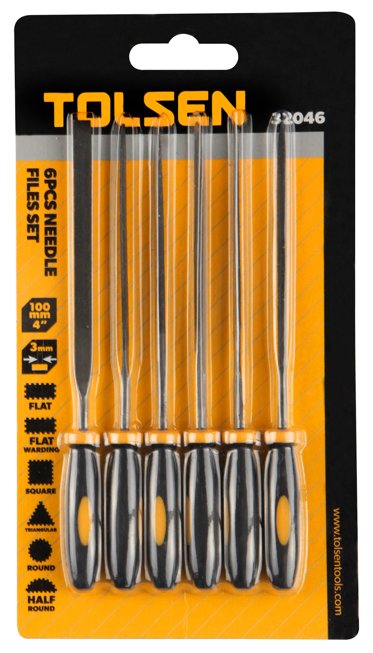 6PCS NEEDLE FILES SET