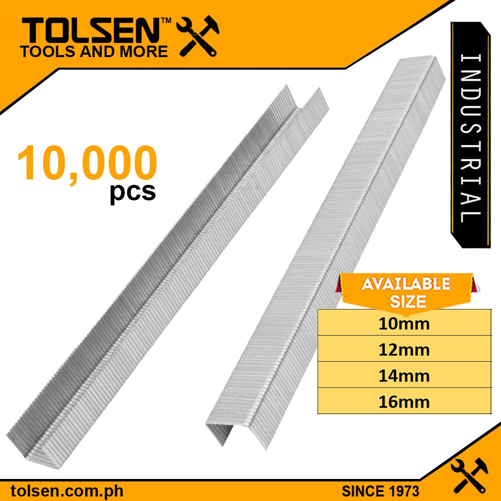 10,000pcs U Crown Staple GA21 (10mm | 12mm | 14mm | 16mm )