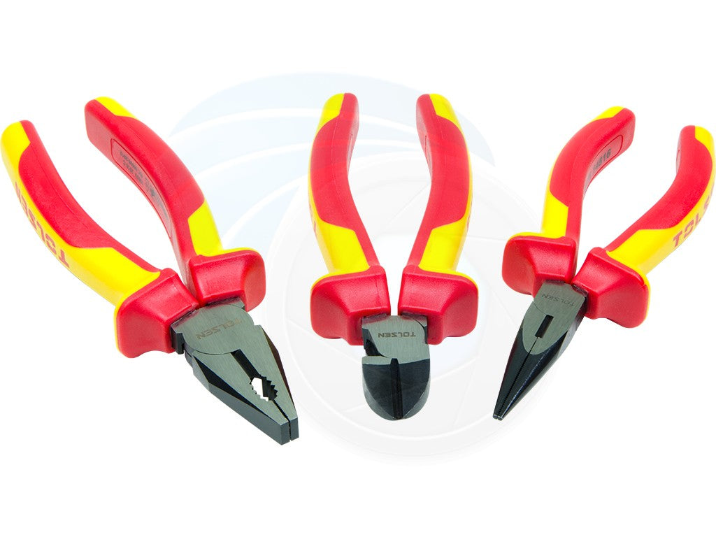 PREMIUM 3PCS INSULATED PLIERS SET