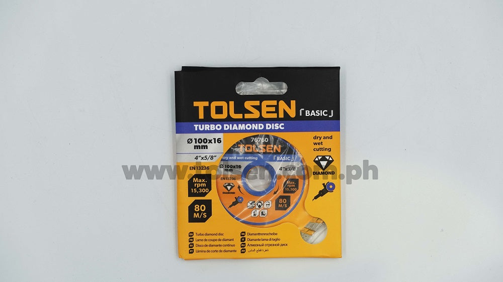 Turbo Dry & Wet Diamond Cutting Disc (4" | 4.5" | 5" | 7" | 9") Tile Cutting