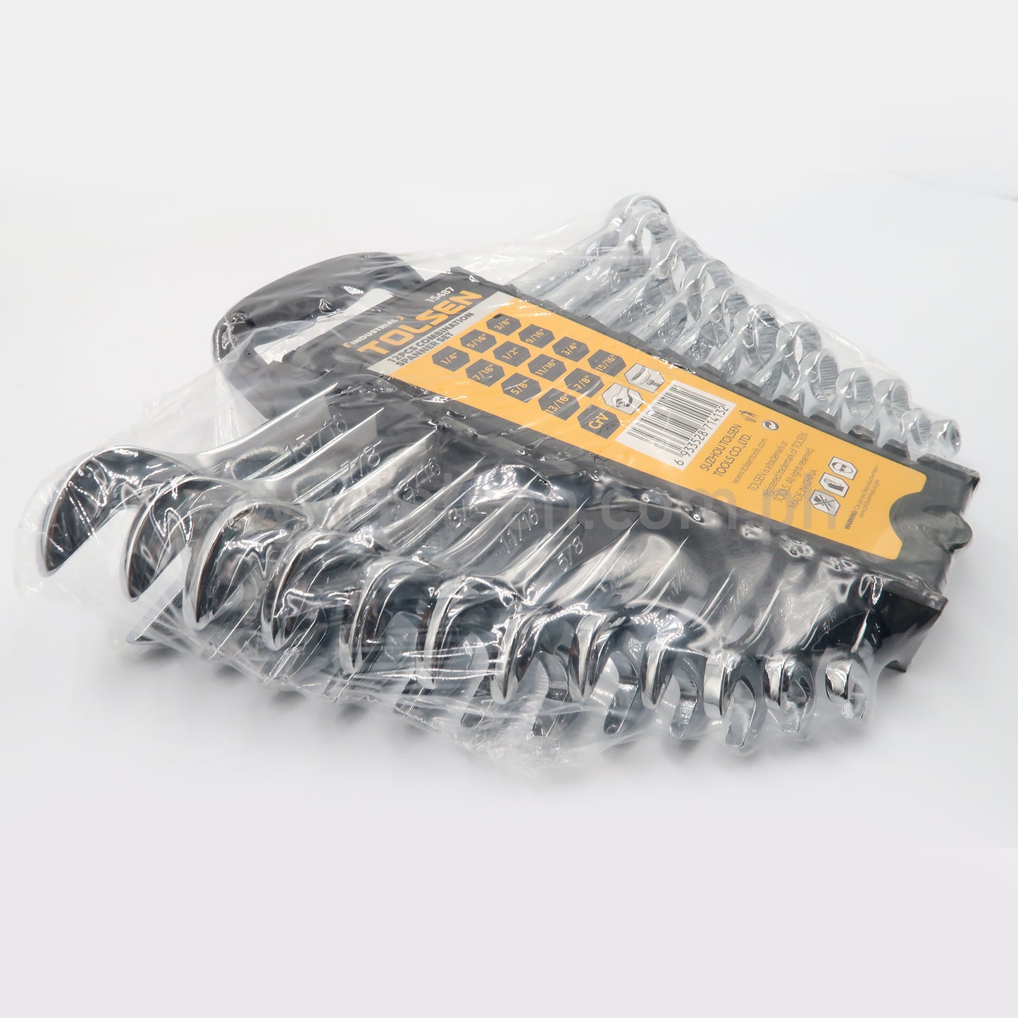 12pcs Combination Spanners Set (Inches) Industrial Grade 15487