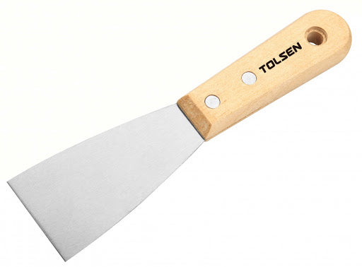 High Quality Wall Scraper (35mm | 50mm | 75mm | 100mm) Wooden Handle