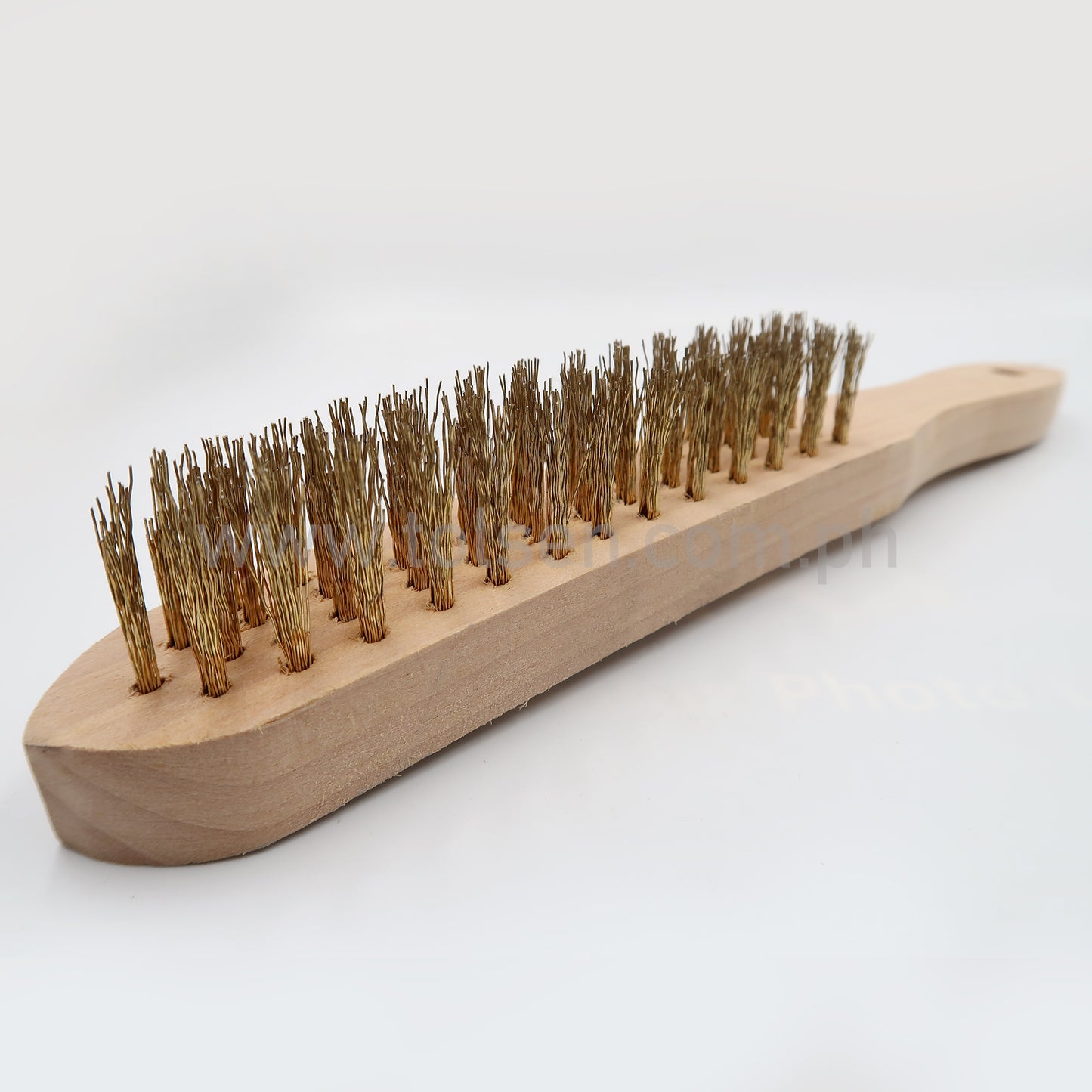 Steel Wire Brush (3 Lines 4 Lines 5 Lines) Wooden Handle