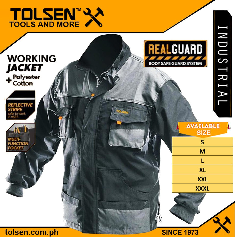 Woking Jacket w/ Scothlite Reflective (S | M | L | XL | XXL | XXXL) Polyester + Cotton