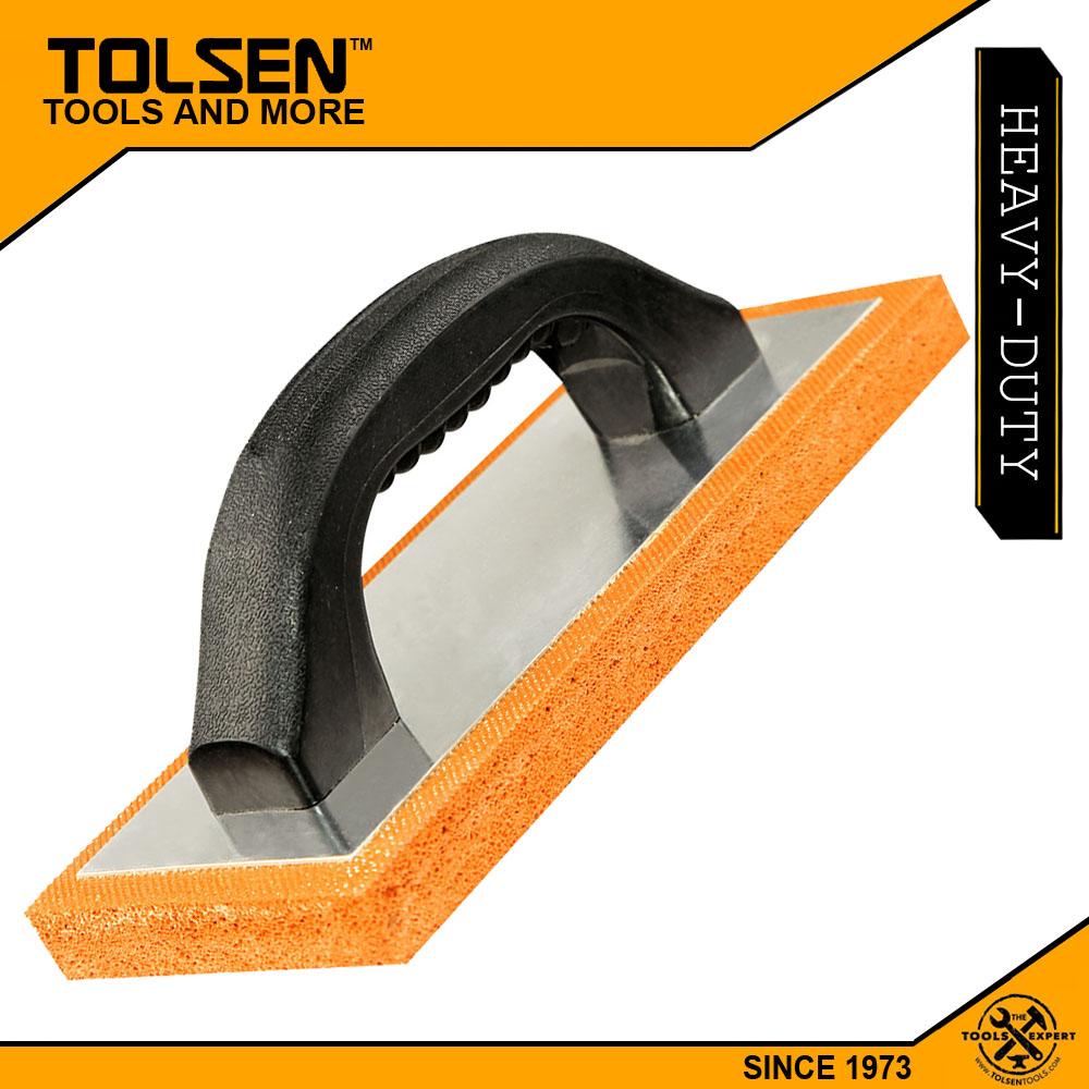 Foam Trowel (240x100x19mm) ORANGE Handle 41022