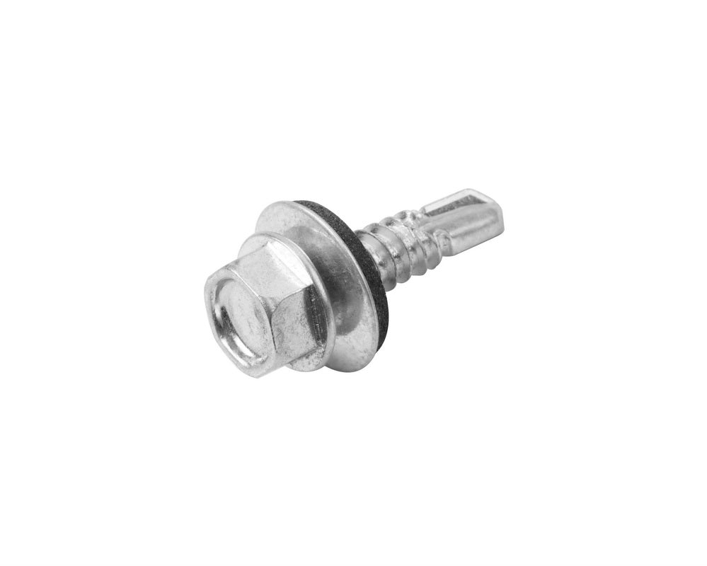 HEX SELF DRILLING SCREW WITH RUBBER WASHER
