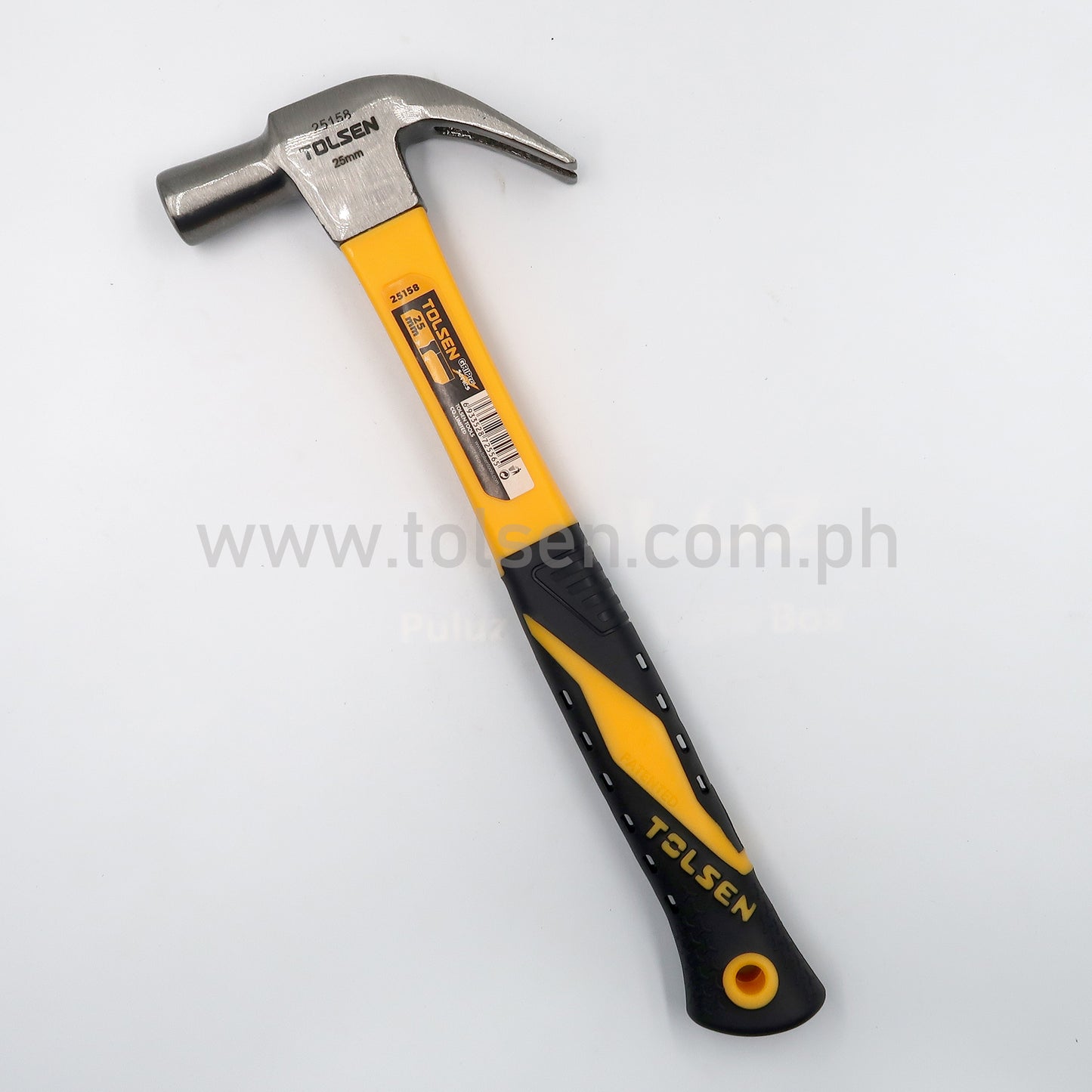 British Type Claw Hammer (25mm | 27mm) GriPro Series Fiberglass Handle