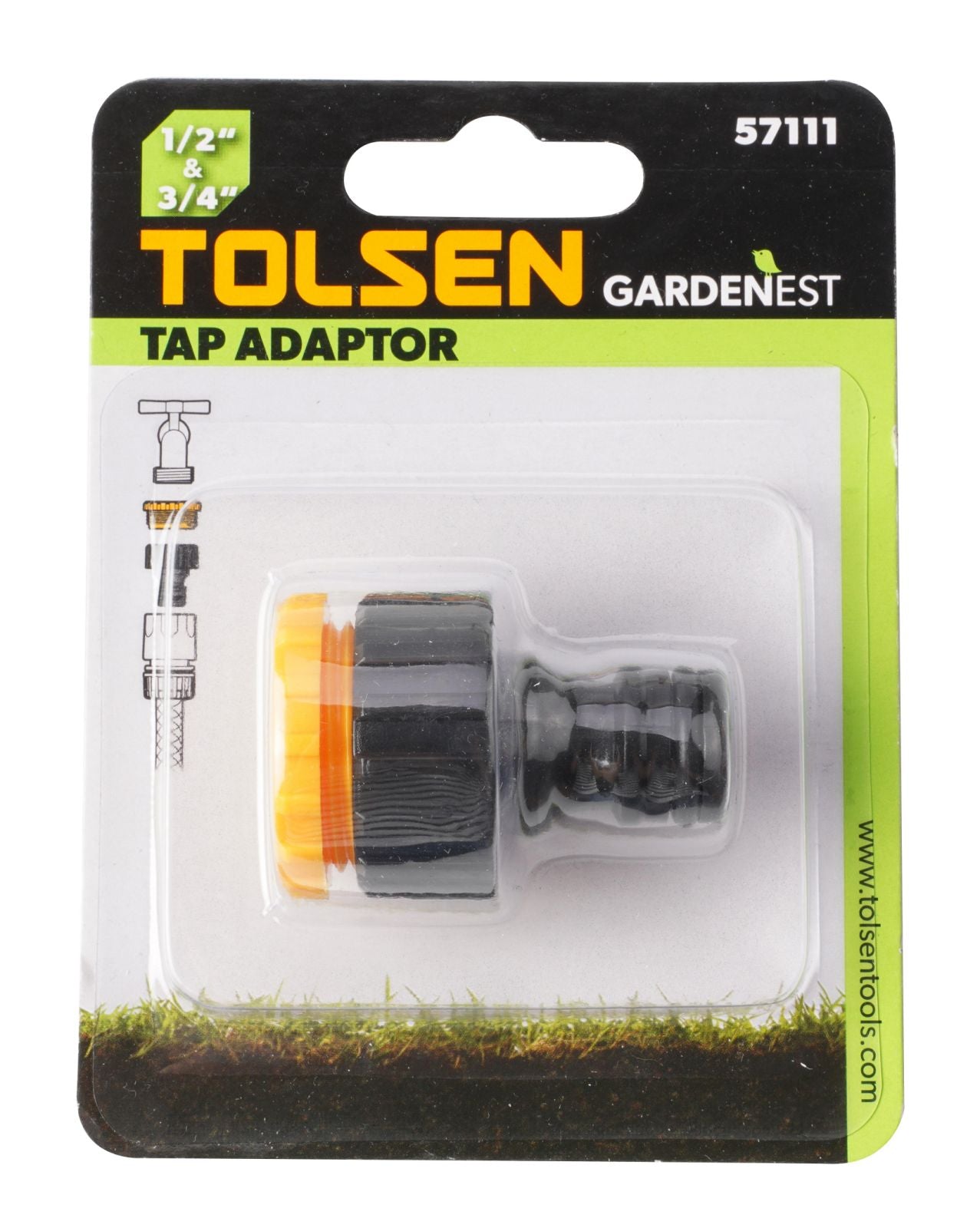 TAP ADAPTOR (1/2" & 3/4" , 3/4" & 1/2")