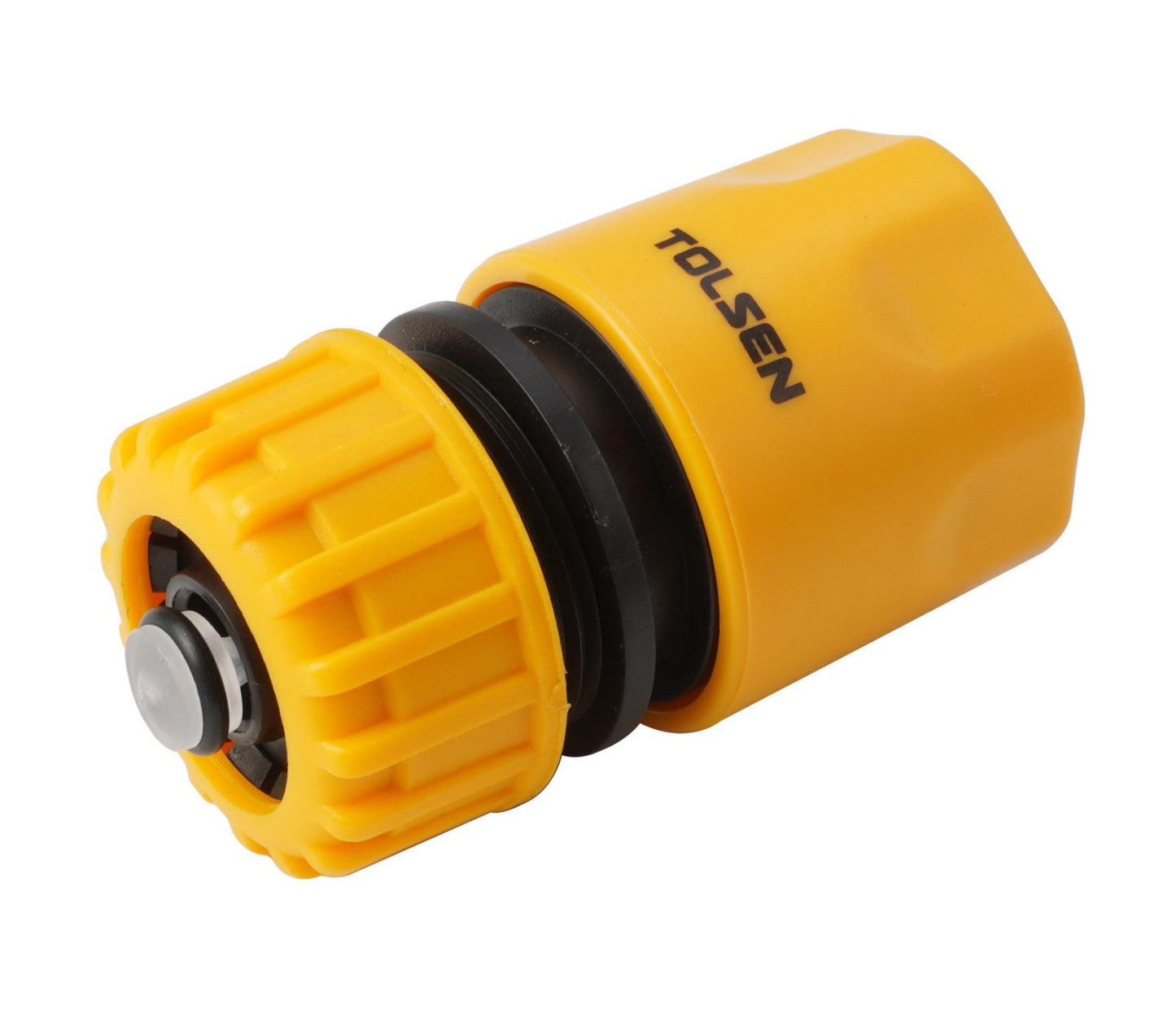 HOSE CONNERTOR W/WATER STOP 1/2"