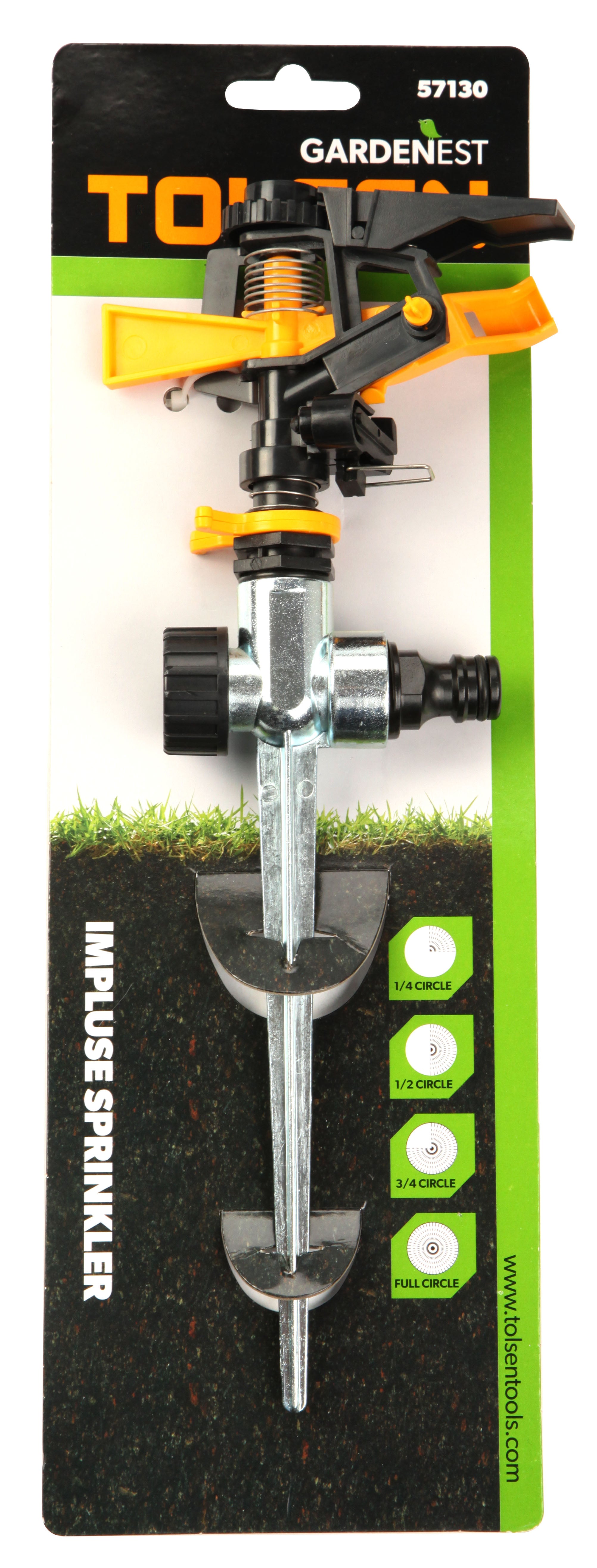 S010650N : Holland Greenhouse Metal Impulse Sprinkler With Zinc