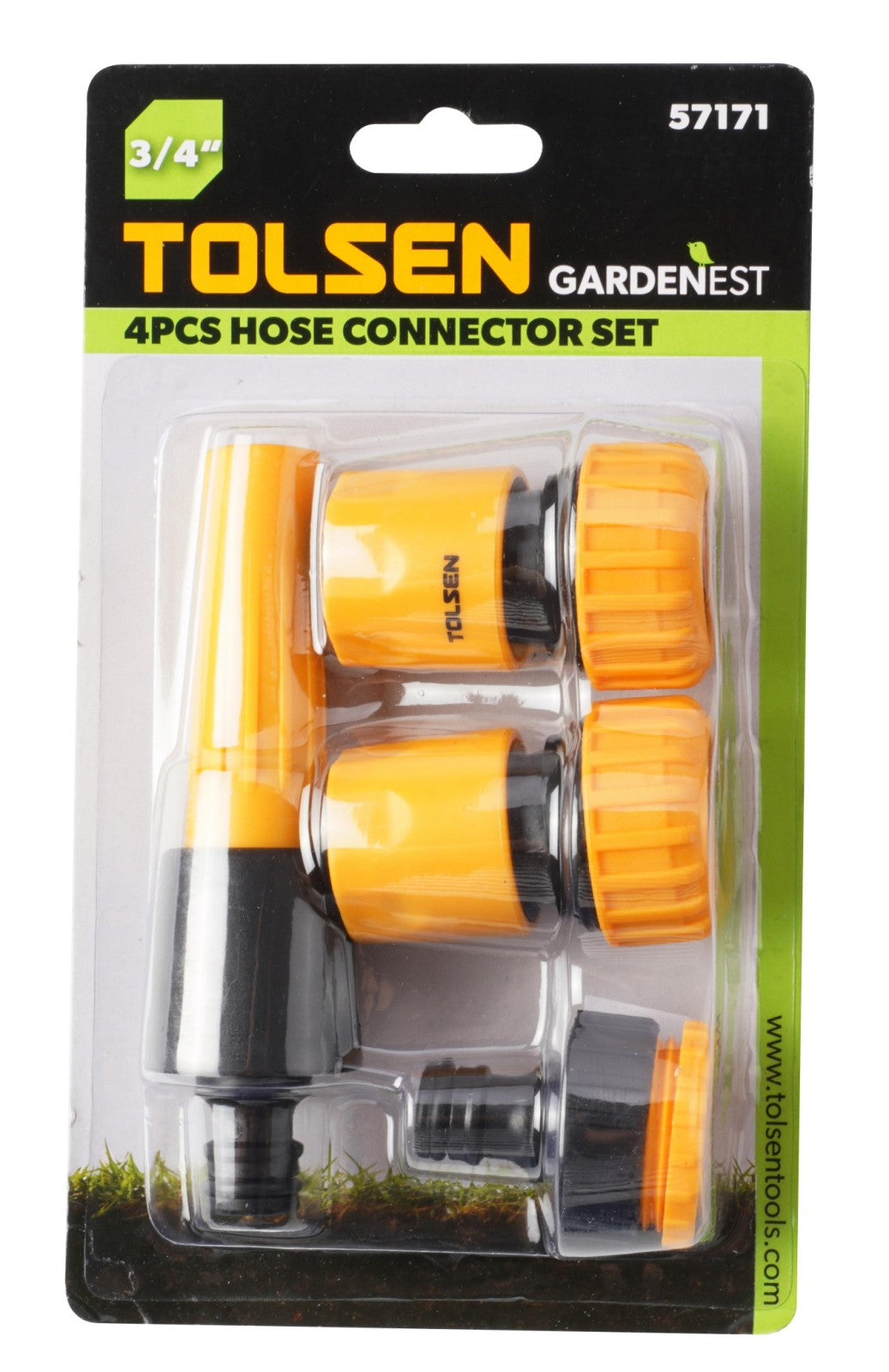 4PCS HOSE CONNECTOR SET 3/4"