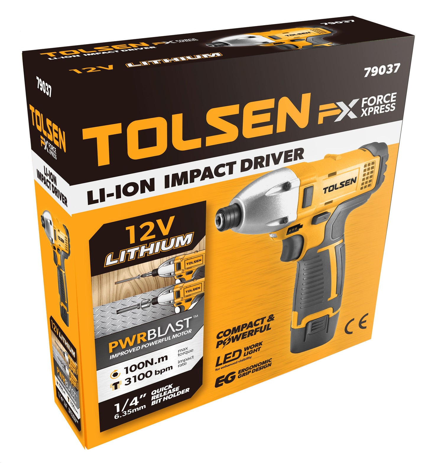 LI-ON Impact Drill Soft Grip Handle (12V) 79037