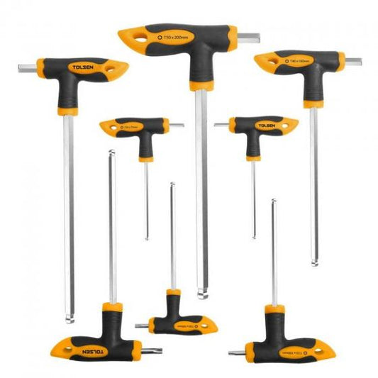 8PCS HEX T-HANDLE SCREWDRIVERS SET