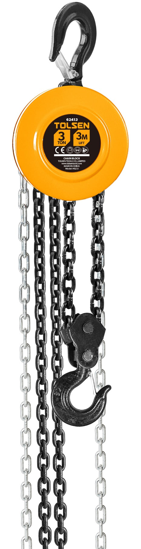 HEAVY DUTY CHAIN BLOCK (1T | 2T | 3T | 5T x 3 Meters)