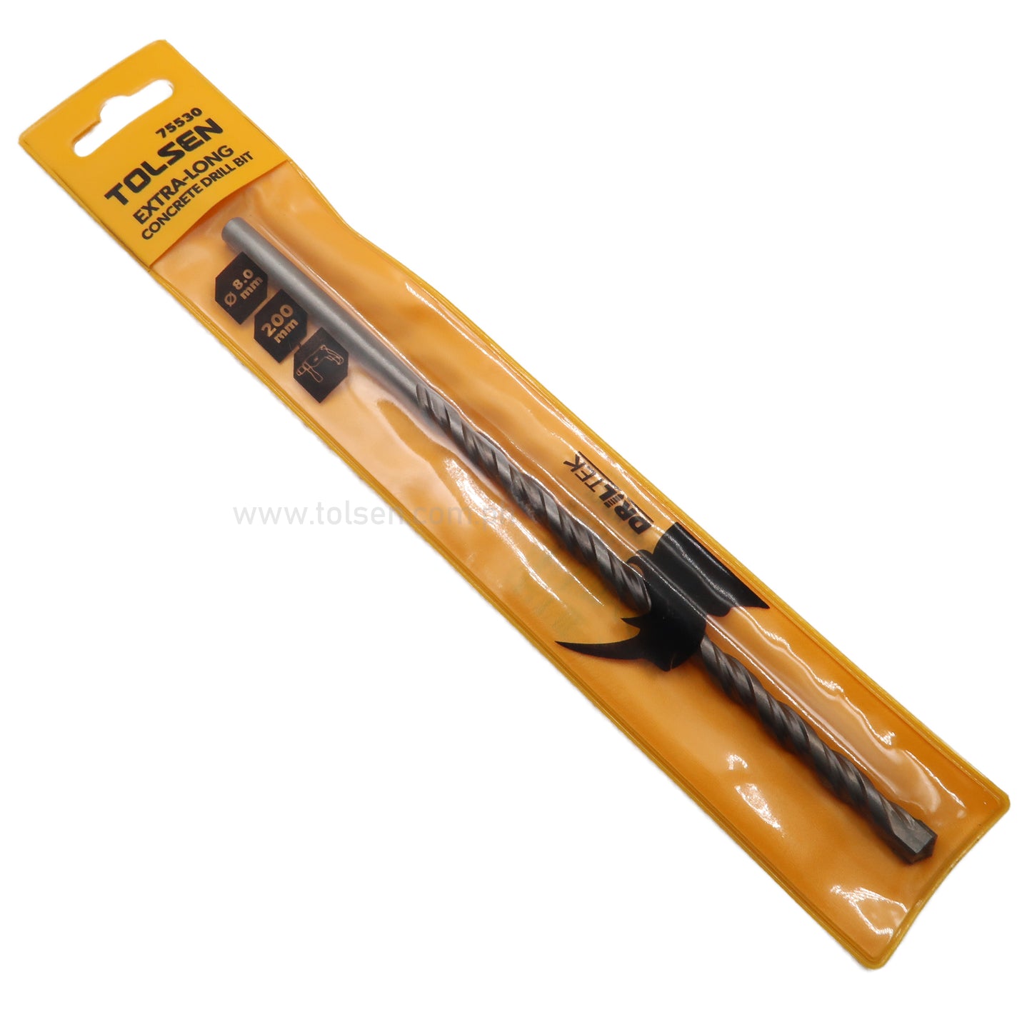 Tolsen Extra Long Concrete Drill Bit (Ø6mm to 25mm | L200mm to 400mm) Top Quality TCT Tip