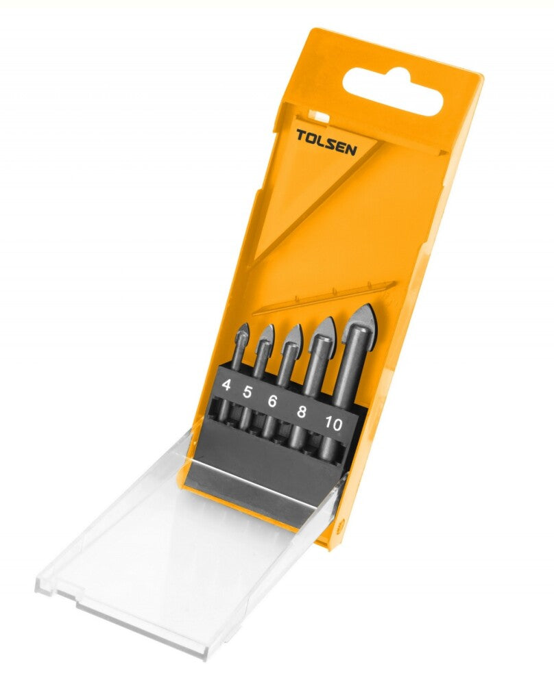6PCS GLASS DRILL BIT SET 4-10mm