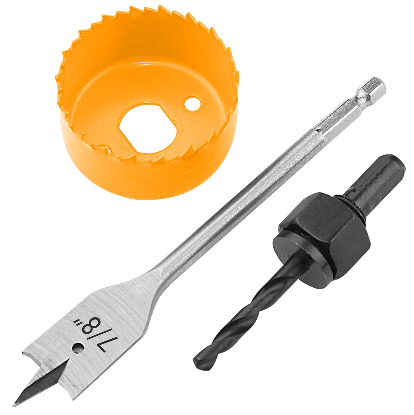 3PCS LOCK INSTALLATION HOLE SAW SET