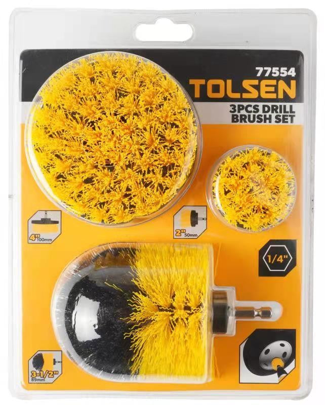 3PCS DRILL BRUSH SET