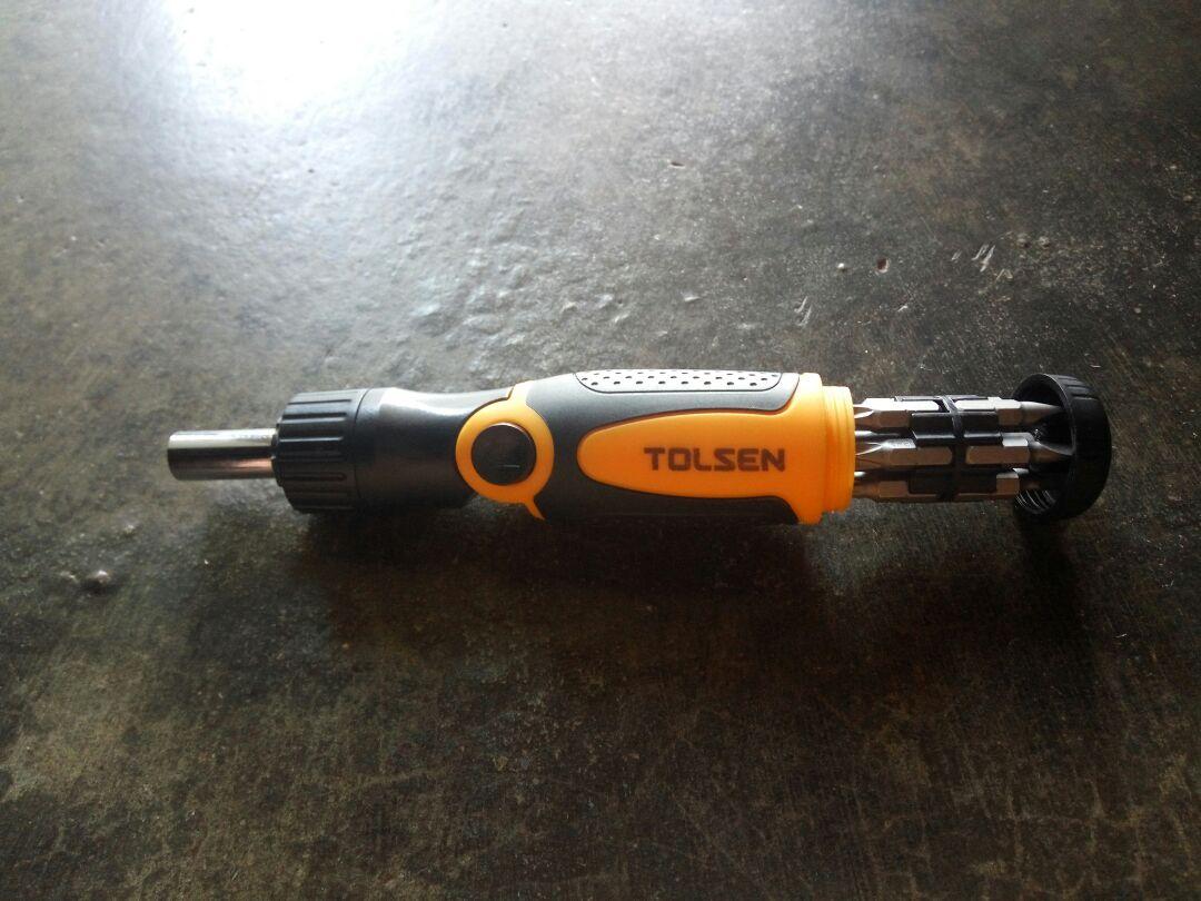 14 in 1 Ratchet Screwdriver w/ Bit Holder (Philip, Flat & Torx)