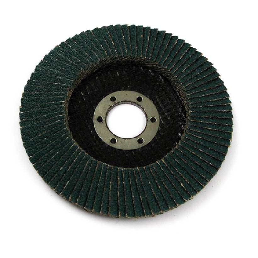 Zirconia Oxide Flap Disc (4" | 4.5" | 5" , Grit : 40 | 60 | 80 | 120) For Stainless Steel
