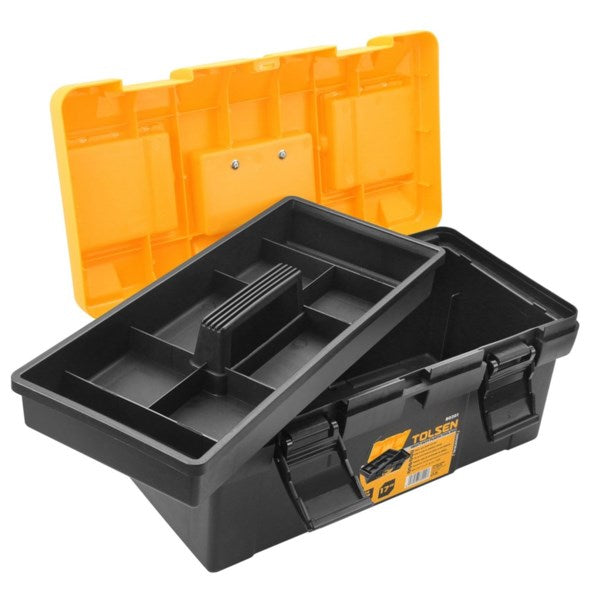 INDUSTRIAL PLASTIC TOOL BOX (420x230x190mm)