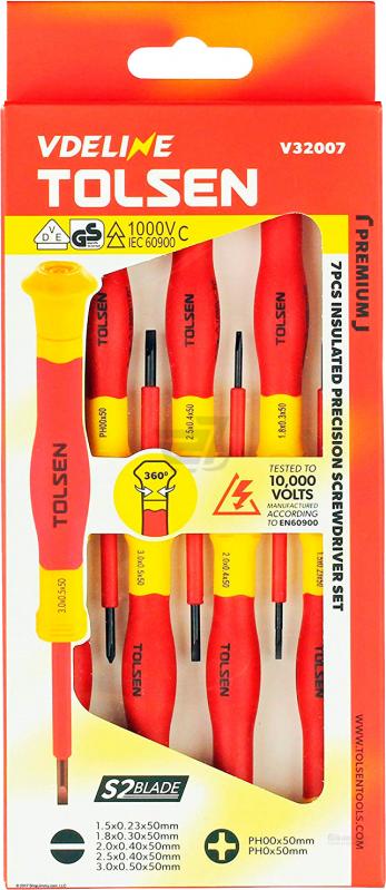 PREMIUM 7PCS INSULATED PRECISION SCREWDRIVER SET
